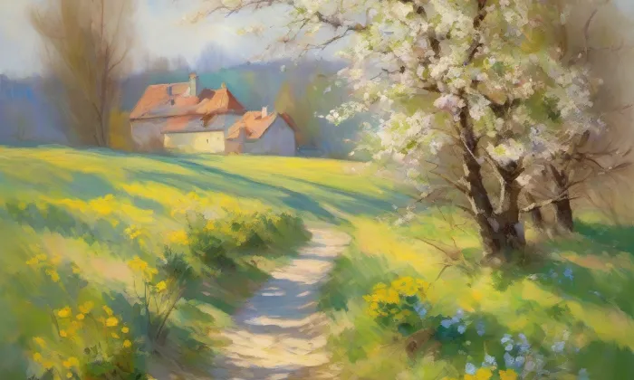 Kostel svatého Valentina (Novosedlice) – spring