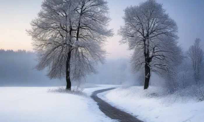 kostel svatého Vavřince (Řečkovice) – winter