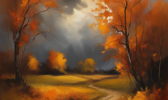 kostel svatého Vavřince (Chrastava I) – autumn