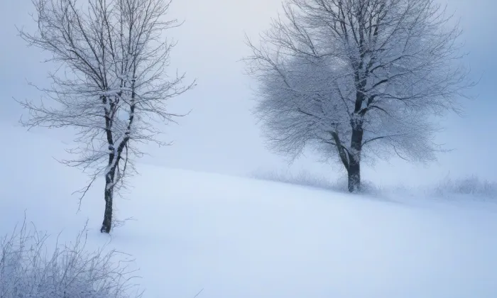 Kostel svatého Vavřince (Havraň) – winter