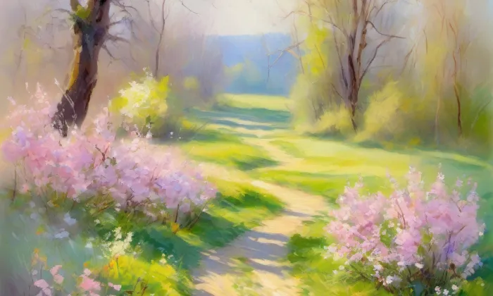 Kostel svatého Vavřince (Křivice) – spring