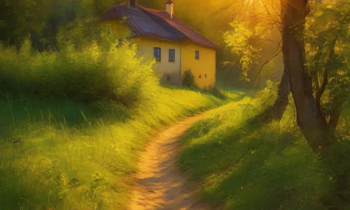 Kostel svatého Vavřince (Kožlany) – summer