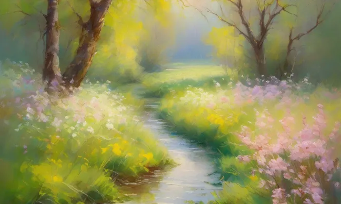 kostel svatého Vavřince (Krasonice) – spring