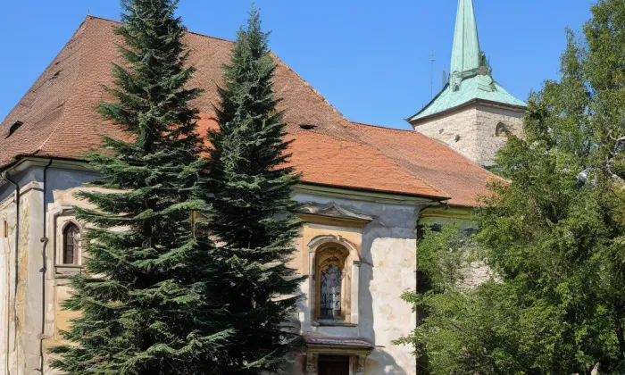 Kostel svatého Vavřince (Ovesné Kladruby) – historical