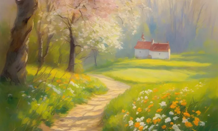 Kostel svatého Vavřince (Prácheň) – spring