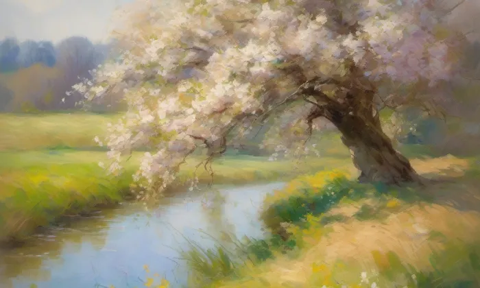 Kostel svatého Vavřince (Veliká Ves) – spring