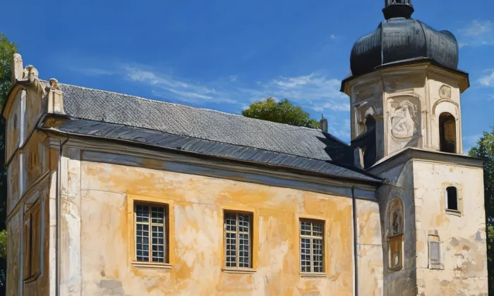 Kostel svatého Vavřince (Verušičky) – historical