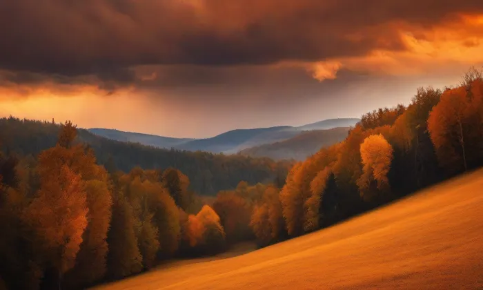 Kostel svatého Vavřince (Vizovice) – autumn