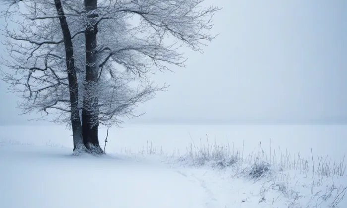 kostel svatého Vavřince (Vojkovice) – winter