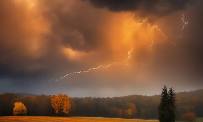 Kostel svatého Vavřince na Petříně – autumn