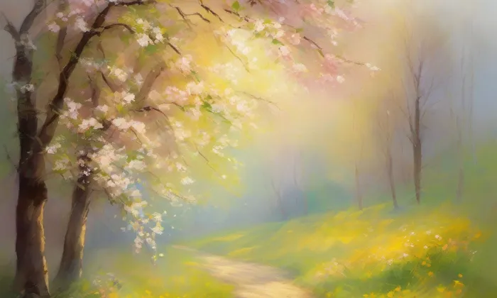 Kostel svatého Vavřince na Petříně – spring