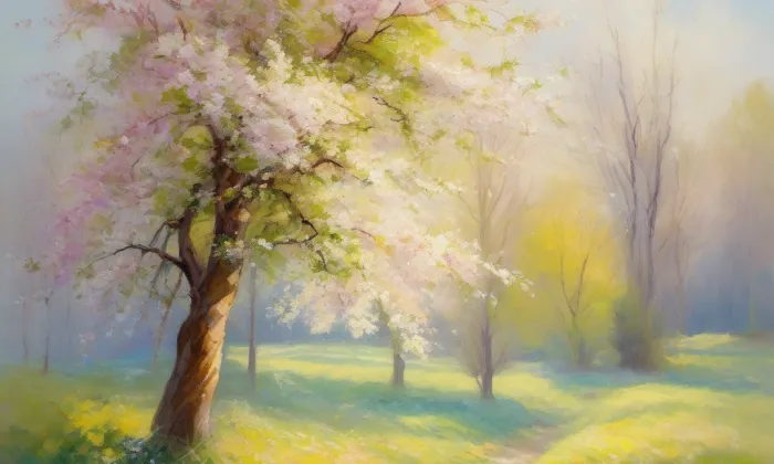 Kostel svatého Vavřince v Jezvém – spring