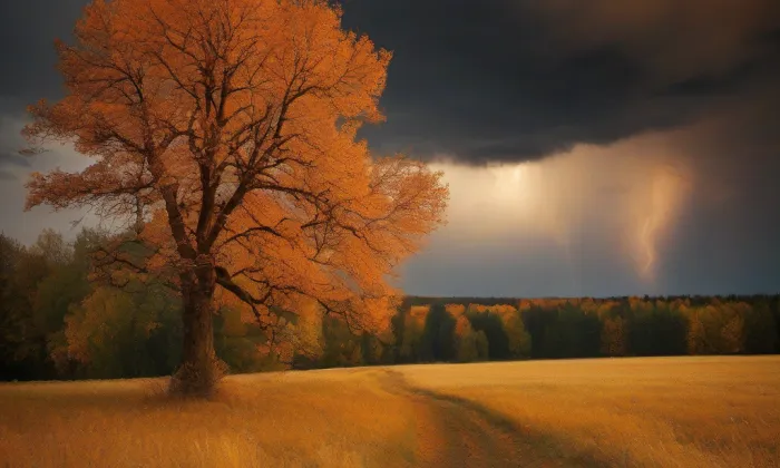 Kostel svatého Vavřince v Mělníku – autumn