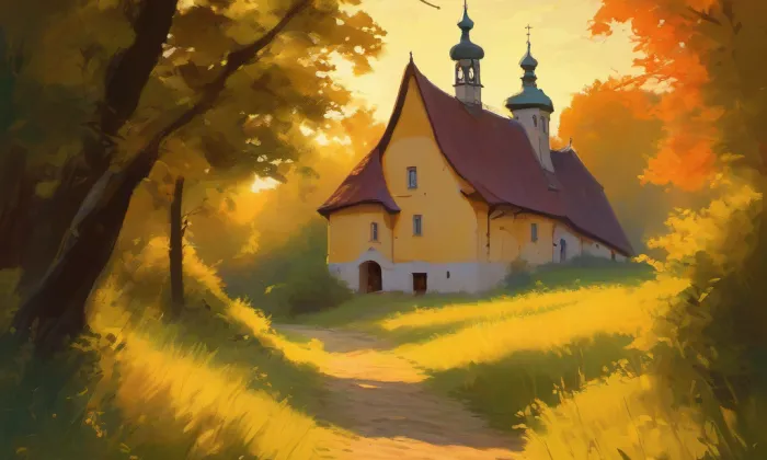 Kostel svatého Vavřince v Mělníku – summer
