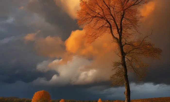 Kostel svatého Vojtěcha v Dejvicích – autumn