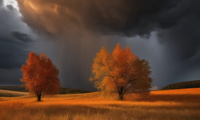 Kostel svatého Zikmunda (Velká Hraštice) – autumn