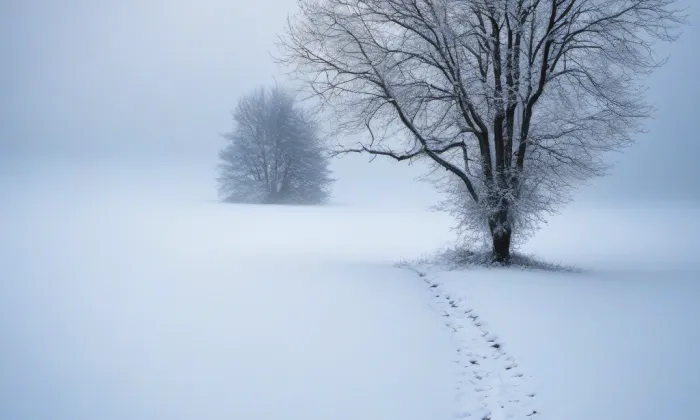 Kostel U Jákobova žebříku – winter