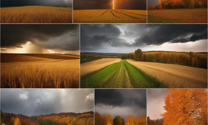 Kostel Umučení svatého Jana Křtitele (Žumberk) – autumn
