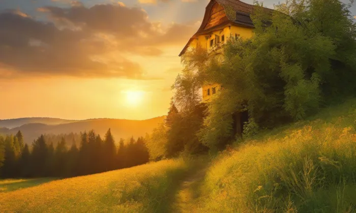 Kostel Umučení svatého Jana Křtitele (Žumberk) – summer
