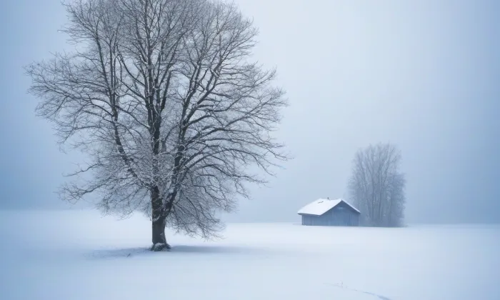 Kostel Umučení svatého Jana Křtitele (Žumberk) – winter