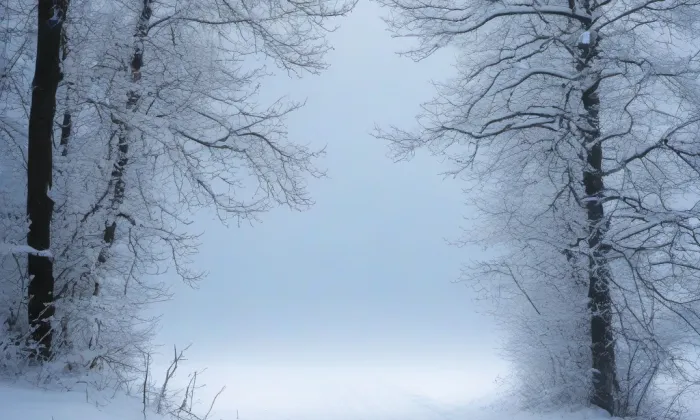 Kostel Všech svatých (Hředle) – winter