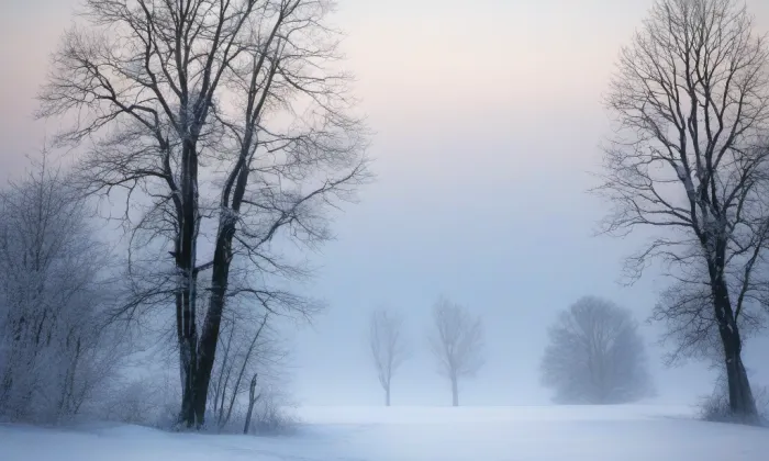 Kostel Všech svatých (Přeskače) – winter