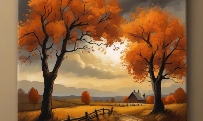 Kostel Zjevení Páně (Ostružná) – autumn