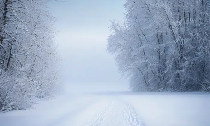 Kostel Zjevení Páně (Ostružná) – winter