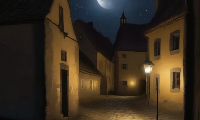 Kostel Zvěstování Páně v Úvalech – noc