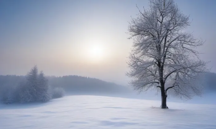 kostel Zvěstování Panny Marie (Živanice) – winter