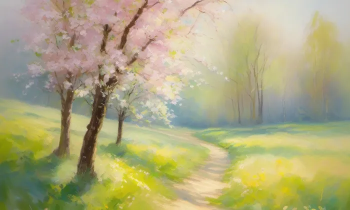 kostel Zvěstování Panny Marie (Budeč) – spring