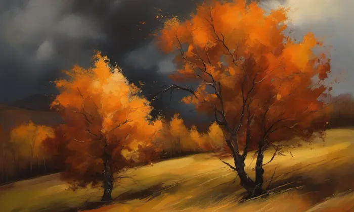 Kostel Zvěstování Panny Marie (Zahájí) – autumn