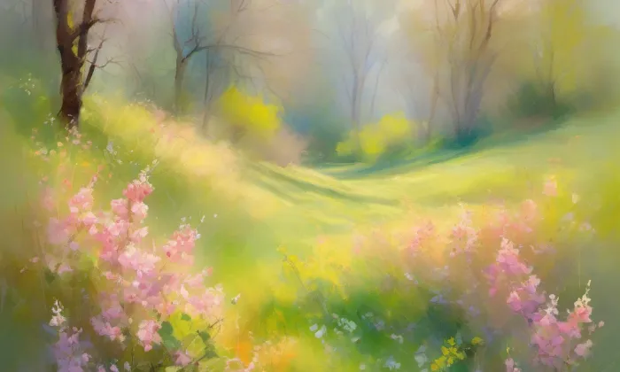 Kostel Zvěstování Panny Marie (Zahájí) – spring