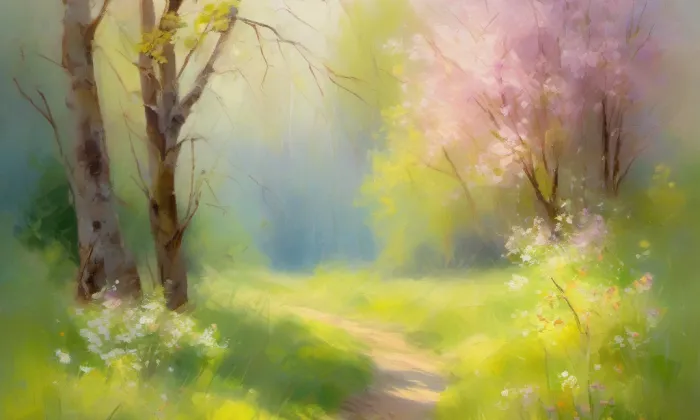 Kostelní Bříza – spring