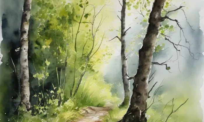 Kovanice – akvarel