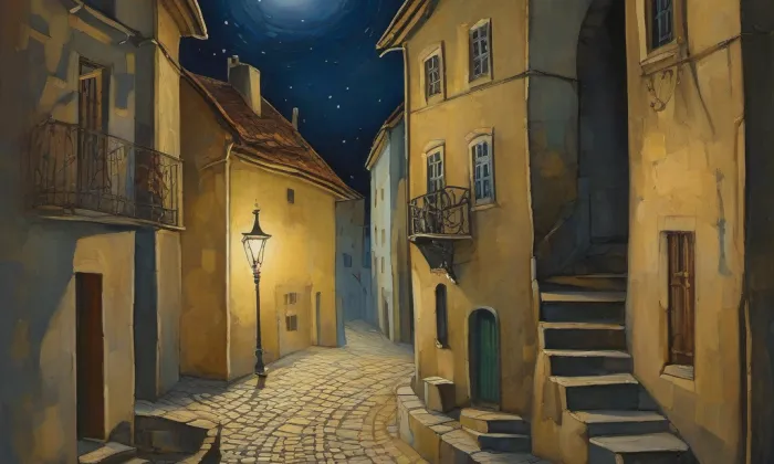 Kozí hřbet – noc