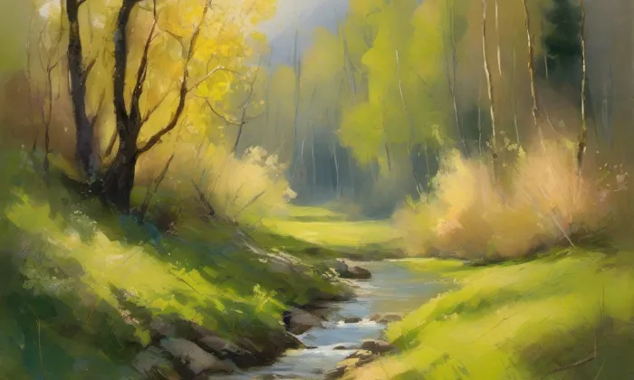 Královská pěšina – spring