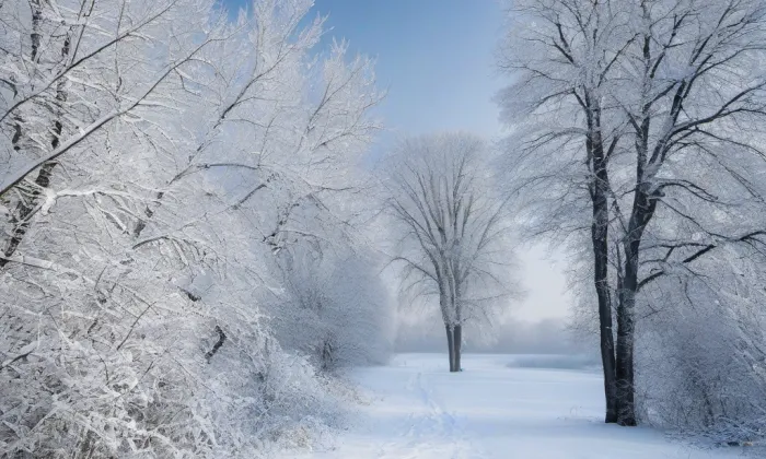 Kubištovy sady – winter