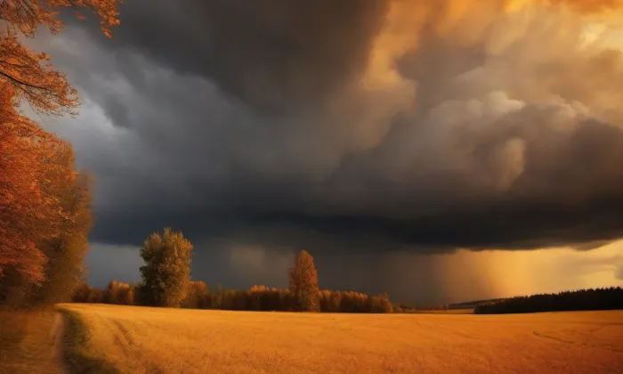 Kyjovská radnice – autumn