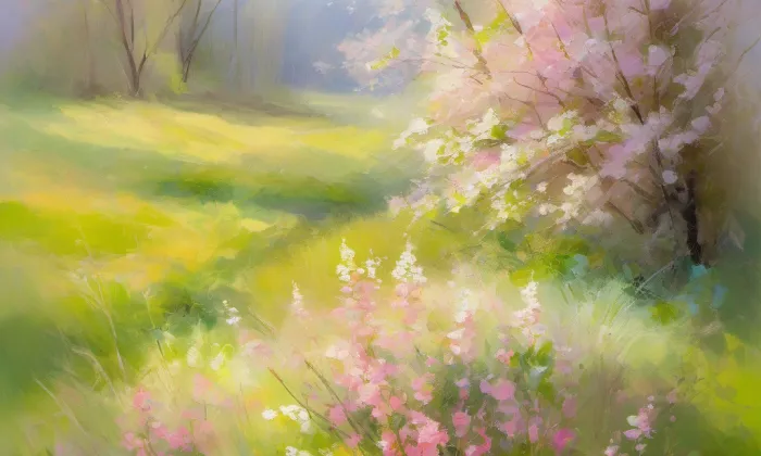 Lávka Velké Moravy – spring