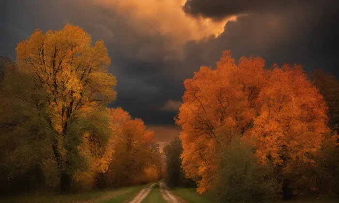 Lannův palác – autumn
