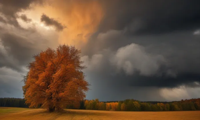 Letenské sady – autumn
