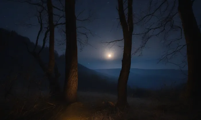 Letenské sady – noc
