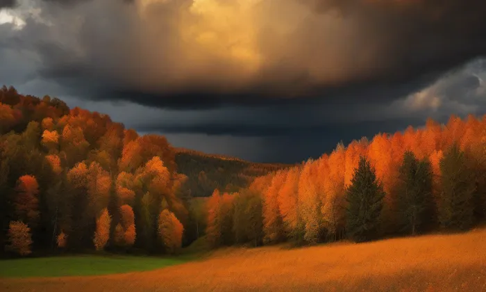 Lniště – autumn