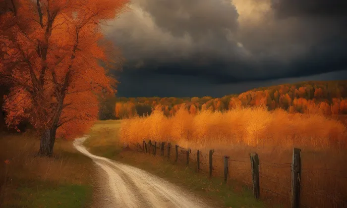 Loretánská – autumn