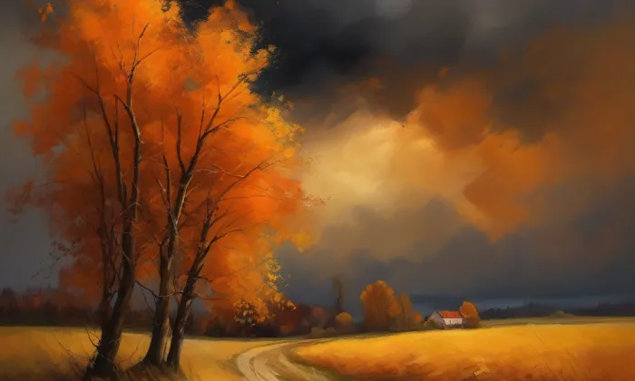 Mšecký zámek – autumn