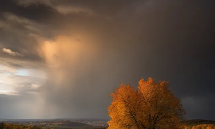 Malešov – autumn