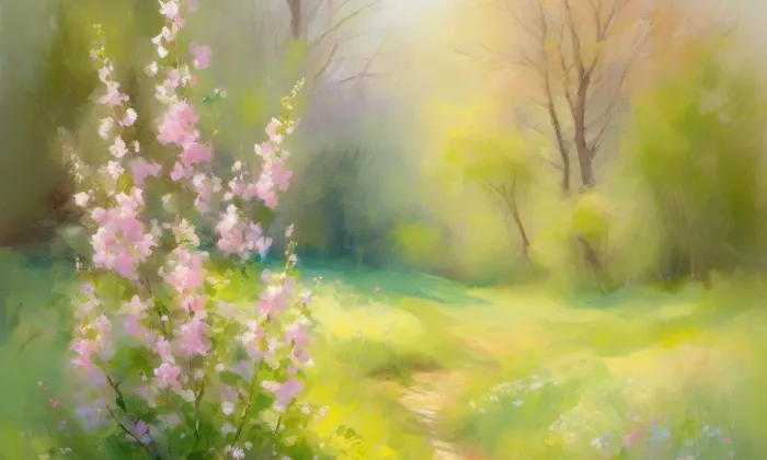 Markétská zahrada – spring