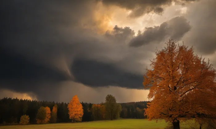 Masarykovy sady (Josefov) – autumn
