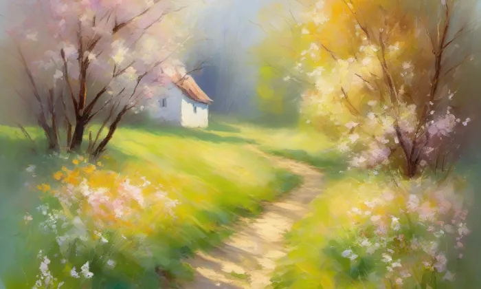 Minoritský klášter v Českém Krumlově – spring